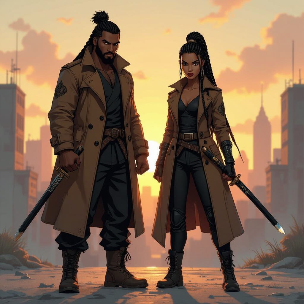 Man-Female Fighters
